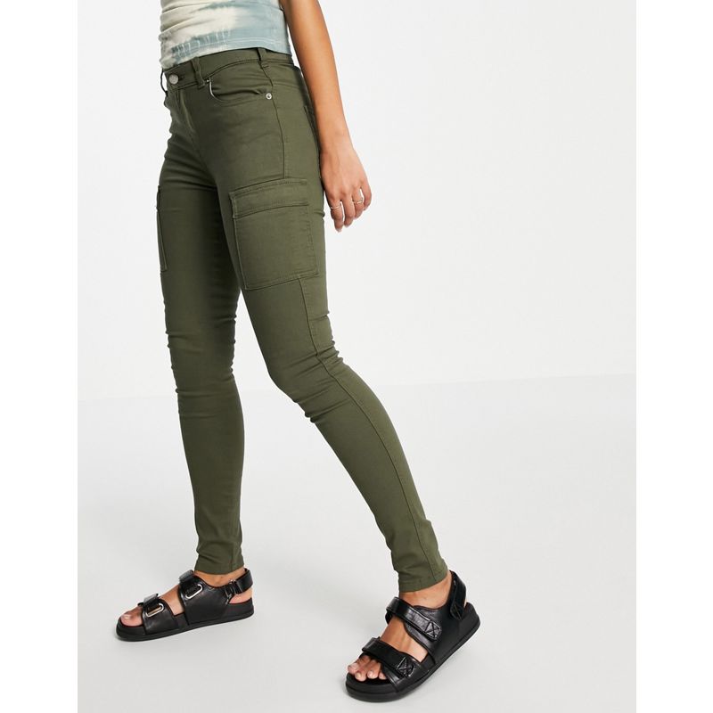 Jeans PPGK4 Dr Denim - Lexy - Jeans cargo skinny color kaki