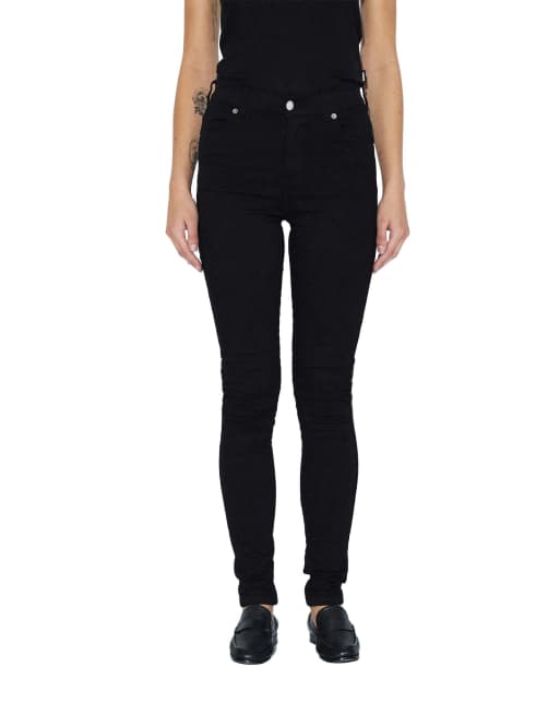 Dr Denim Lexy petite skinny jeans in black, 5 of 7