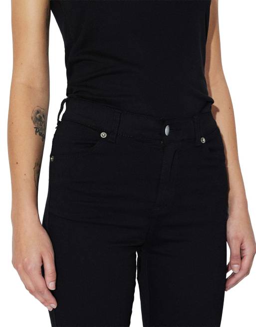 Dr Denim Lexy petite skinny jeans in black, 7 of 7