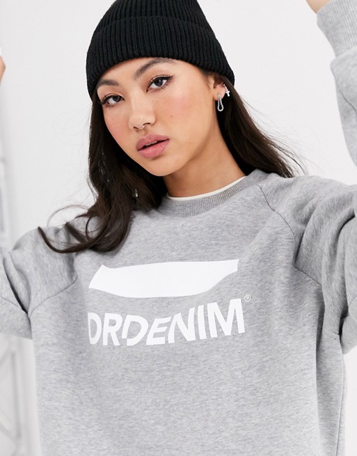 Dr Denim logo sweatshirt