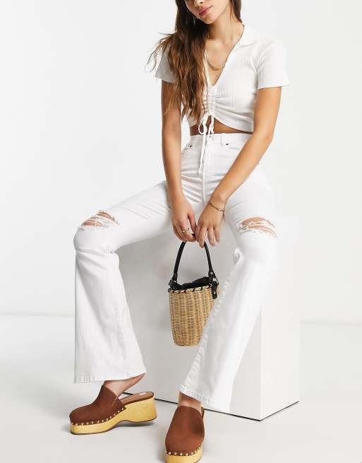 White Flare Jeans For Women - Macy's