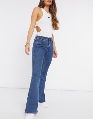 dr denim flared jeans