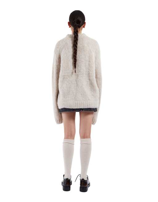 Dr Denim Mic sweater in natural, 2 of 7