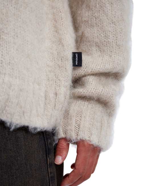 Dr Denim Mic sweater in natural, 3 of 7
