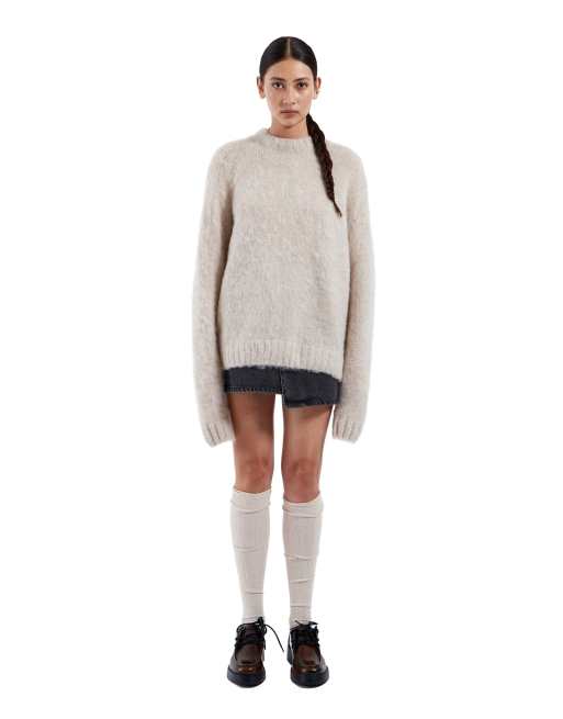 Dr Denim Mic sweater in natural, 5 of 7