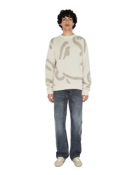 Dr Denim Mic sweater in natural - view 1