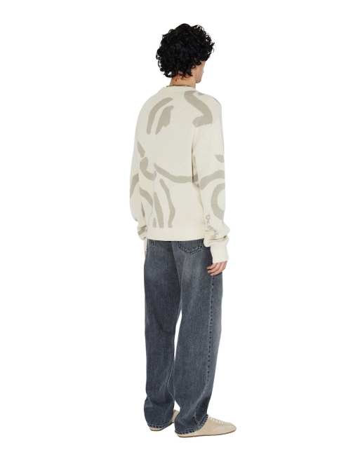 Dr Denim Mic sweater in natural, 2 of 7