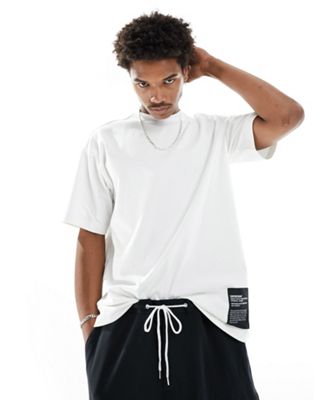 Miller oversized fit T-shirt in off white