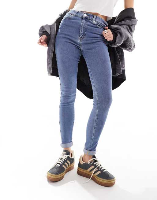 Blue spice high hot sale waist skinny jeans