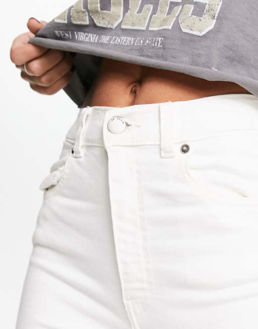 Dr Denim - Moxy - Jean super skinny à taille haute - Blanc cassé, 3 de 4
