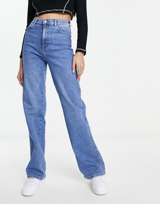Dr Denim - Moxy - Jeans met rechte pijpen in middenblauw
