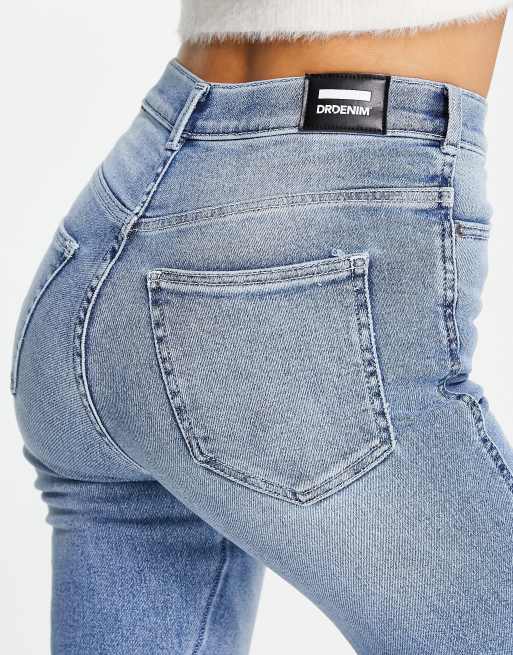 Jeans campana hot sale vita alta