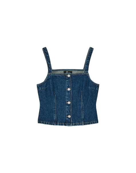 Dr Denim Niamh top in blue - view 1