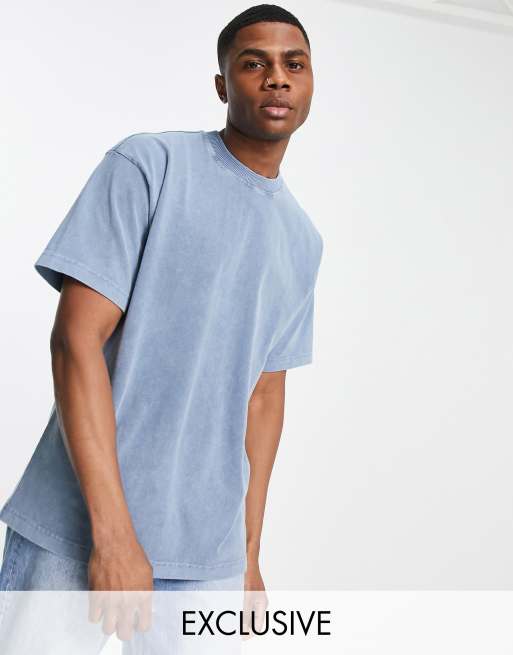 Dr Denim - Nix - T-shirt in blauw