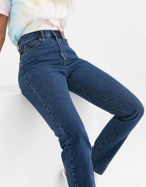 Dr Denim Nora high rise mom jean in mid retro, 3 of 4