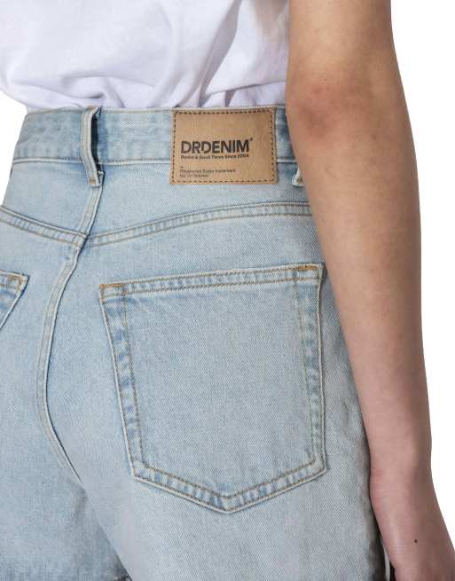 Dr Denim Nora shorts in light blue, 3 of 7