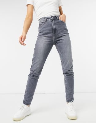 washed grey skinny jeans