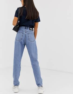 mom jeans dr denim