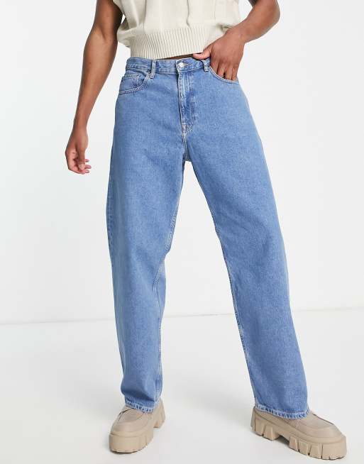 Dr Denim - Omar - Jeans met wijde pijpen in lichte wassing 