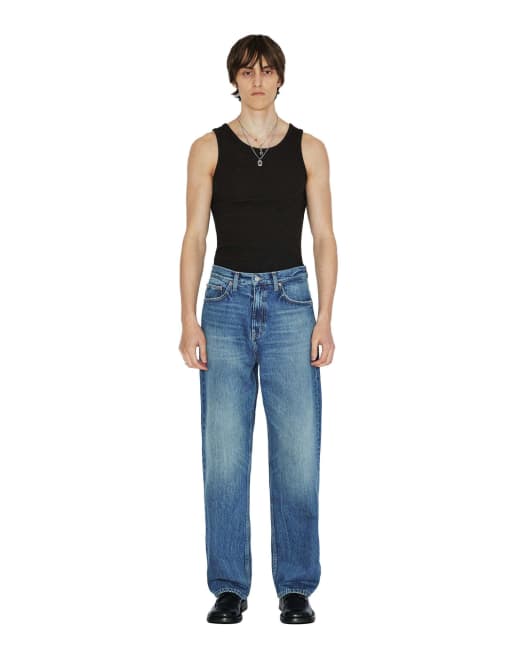 Dr Denim Omar relaxed jeans in blue, 6 of 7