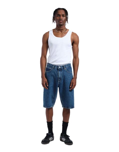 Dr Denim Omar shorts in blue - view 1