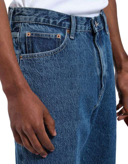 Dr Denim Omar shorts in blue, 3 of 7