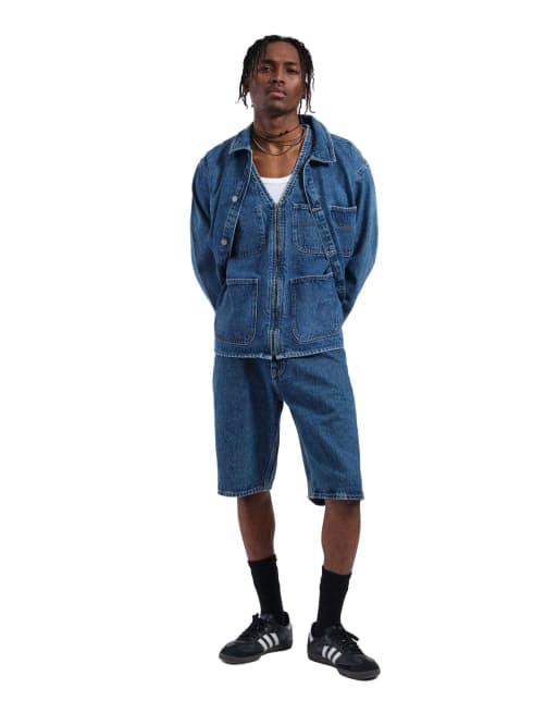 Dr Denim Omar shorts in blue, 4 of 7