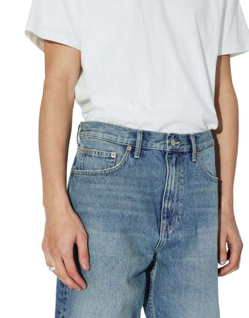 Dr Denim Omar shorts in light blue, 3 of 7