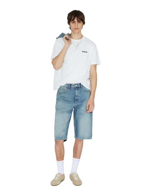 Dr Denim Omar shorts in light blue, 4 of 7