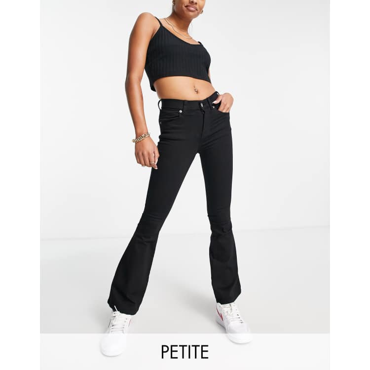 Petite black cheap bootcut jeans