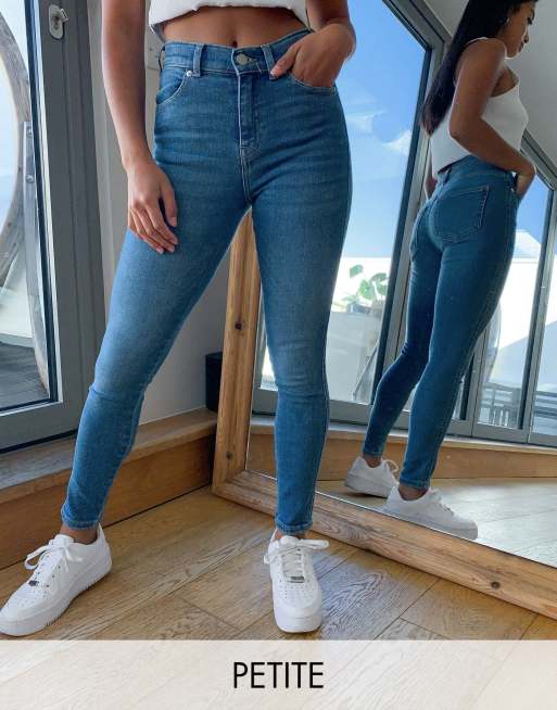 Dr Denim Petite Lexy super skinny jeans in ASOS