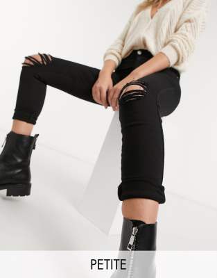 skinny jeans with knee pads