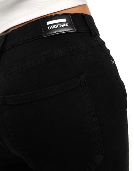 Dr Denim Petite – Lexy – Superenge schwarze Jeans mit mittelhohem Bund, 5 von 5