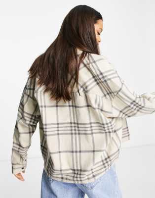 mattie plaid bomber jacket