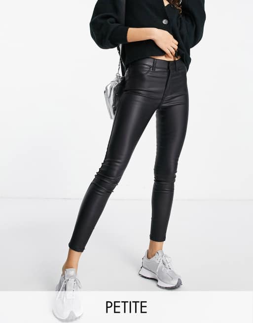 Dr Denim Petite - Plenty - skinny jeans sort metal | ASOS