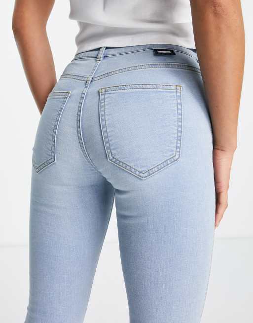 Dr Denim Plenty mid super jeans in light wash | ASOS