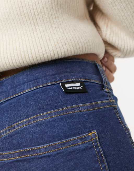 Dr Denim - Plenty - Skinny jeans met gescheurde knieën in blauw, 3 van 4