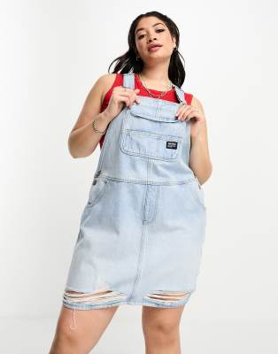 Dr denim dungaree dress sale