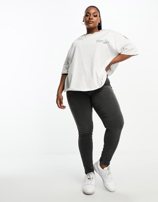 Dr Denim Plus - Moxy - Jeans in grijs