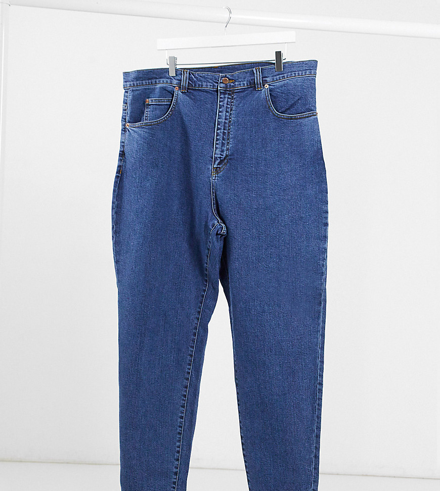 Plus-size jeans by Dr Denim It%27s all in the jeans High rise Belt loops Five pockets Relaxed fit Slouchy cut