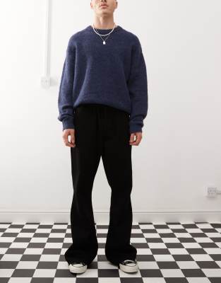 Dr Denim - Rift - Jeans bootcut ampi e comodi a vita medio-alta lavaggio nero - view 1