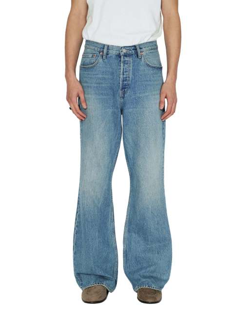 Dr Denim Rift wide bootcut jeans in blue, 6 of 7