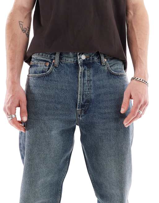 Dr Denim - Rush - Jeans i mørkeblå vintage-vask i regular fit, 5 af 5