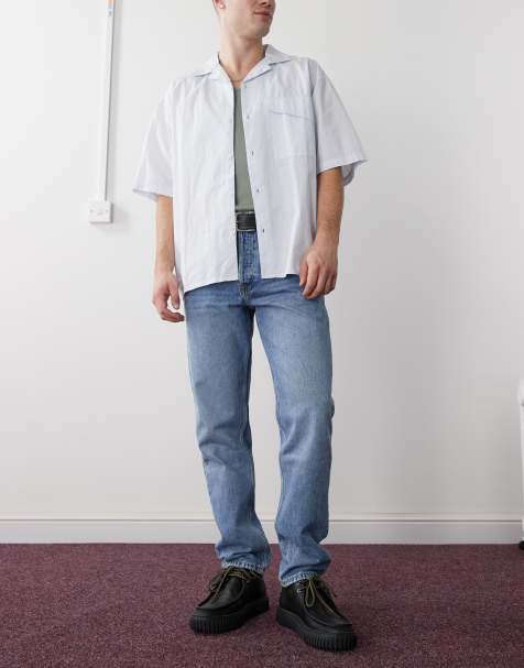 Dr Denim - Rush - Regular Fit-jeans i slidt blå vask - view 1