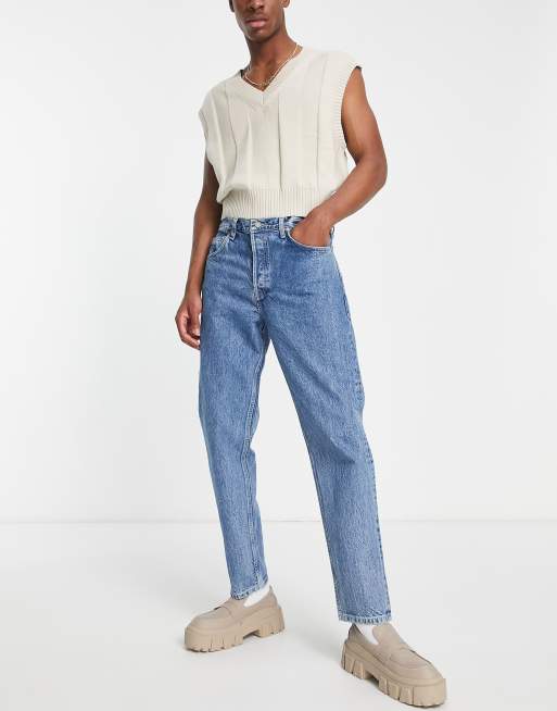 Arkæolog Hold op Kommerciel Dr Denim - Rush - Tapered jeans i lys vask | ASOS