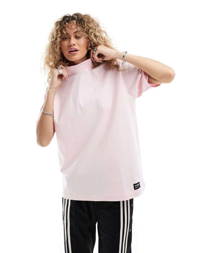 Dr Denim - rylie oversized fit t-shirt in soft pink