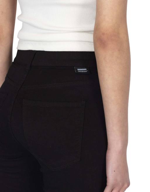 Dr Denim Solitaire high skinny jeans in black, 7 of 7