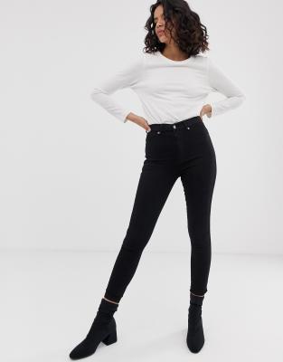 dr denim solitaire high waist super skinny jeans