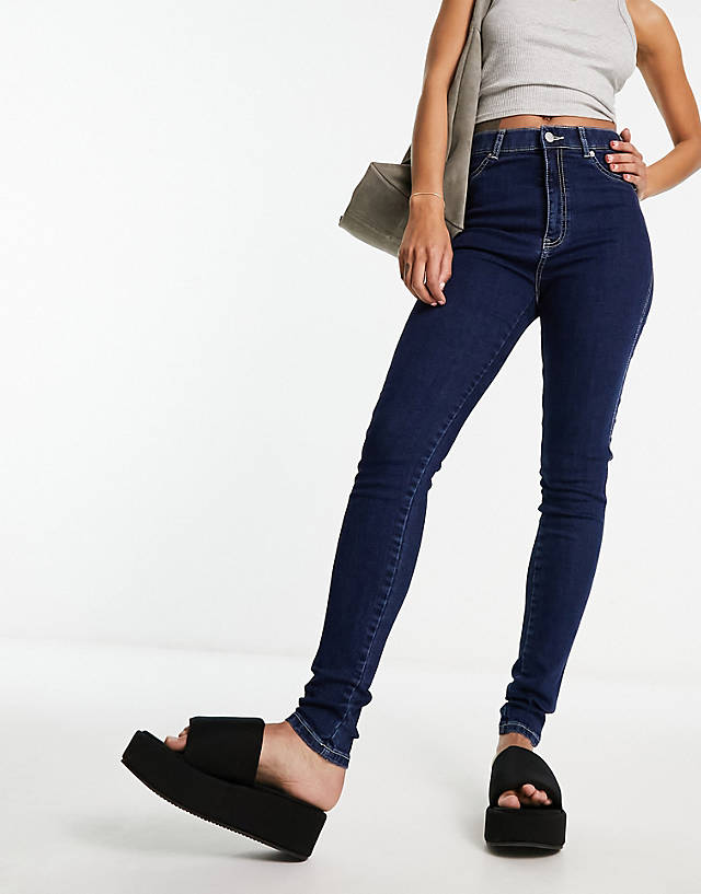 Dr Denim - solitaire skinny jeans in navy blue