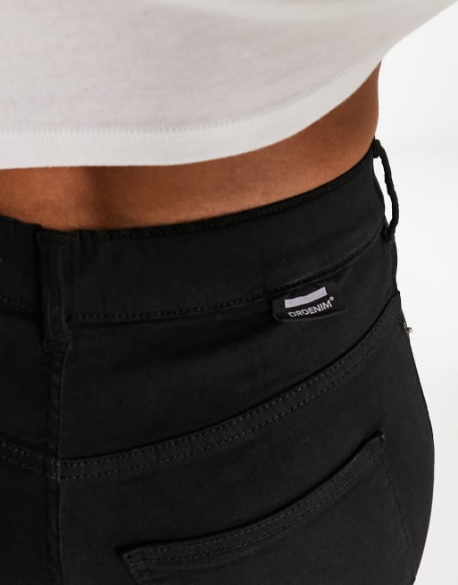 Dr Denim - Solitaire - Super skinny jeans met hoge taille in zwart, 2 van 5